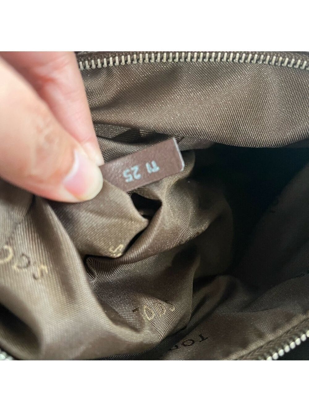 TOD’S BROWN LEATHER G LINE SATCHEL BAG - Picture 11 of 14